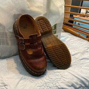Brown Kids Shoes with Buckle Straps .
Doc Martins ,very good condition